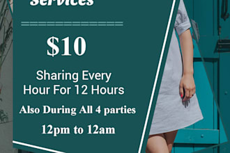 share your listings every hour for 12 hours a day