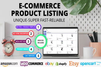do list your products and design your e commerce storefront