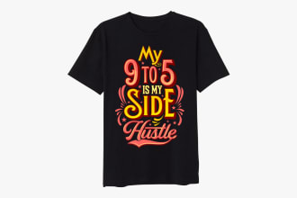 create trendy t shirt design