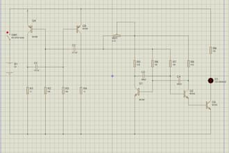 design circuit layouts on proteus software