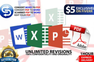 convert your important scan files within 24 hours