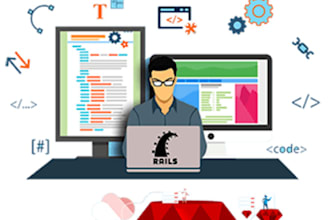 develop fullstack ruby on rails apps