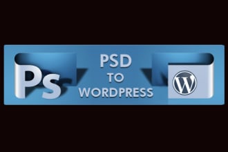 convert PSD to wordpress, HTML to wordpress using king composer, elementor pro