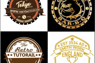 design a unique, eye catching and creative logo within 1 day