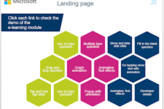 create an e learning modules using articulate storyline 360