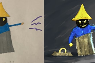 epicly remaster your bad drawing