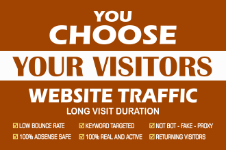 drive country targeted web traffic