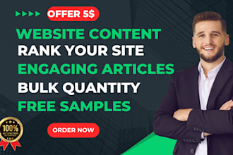 bulk quantity of website content, article writing, blog posts, medical or sports