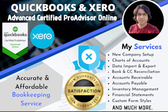 do accounting and bookkeeping in quickbooks online and xero