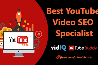 be your best youtube video SEO specialist