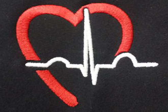 do embroidery digitizing logo design into dst pes emb in 4 hours