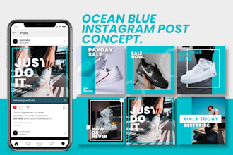 create a advertising  post for beautiful instagram feed