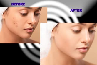 photoshop edit photo retouching and product image editing
