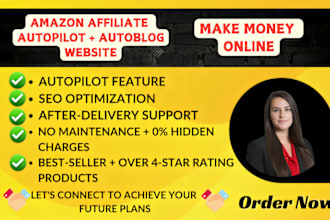 create autopilot amazon affiliate website with autoblog