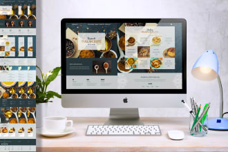 design photoshop web template or PSD website