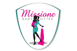 design kids, childcare, daycare and mother care logo