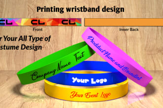 wristband design for your company