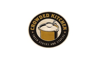 design crowded kitchen logo in 1 day