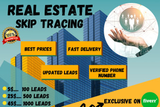 do skip tracing for real estate business