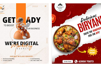 design creative social media design with in 24 hrs