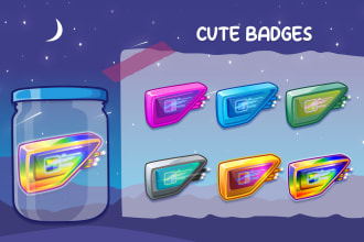 create awesome pokemon sub badge for you