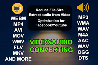 convert your audio or video file to any format