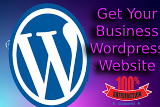 create business wordpress website design