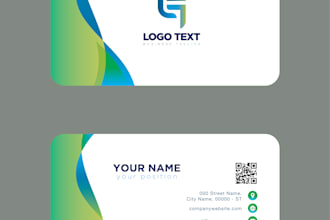 design stylish business card or thank you card