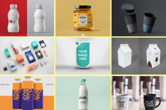 do digital product packaging design and amazon listing image 3d mockup rendering