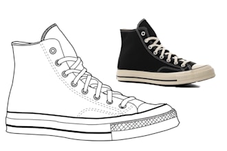 draw vector line art of anything in 24 hours