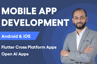 do mobile app development for android and ios app creation mobile app developer