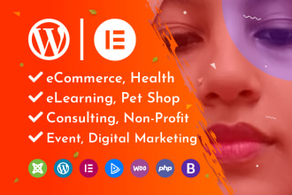 do wordpress website development, woocommerce, cleaning, automotive, law, pet
