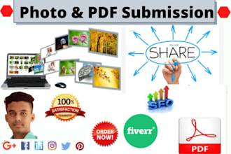 image and pdf submission to 30 photo  and document sharing sites