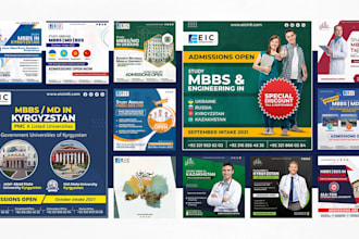 design social media graphics and advertisements
