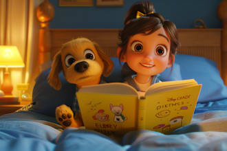 create awesome children story book illustrations