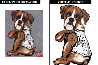 do vector tracing, redraw, convert raster logo to vector art