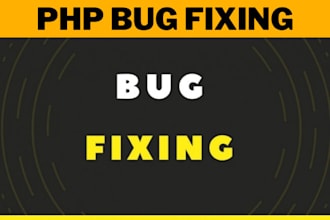 do bug fixing in your PHP code