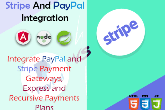 do stripe and paypal payment method integration