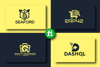 create an urgent modern, minimalist, unique logo design