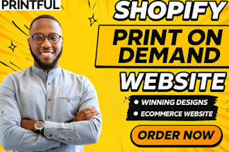 create a print on demand website, t shirt dropshipping store