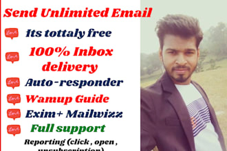 setup SMTP email server for unlimited email marketing mailwizz and exim