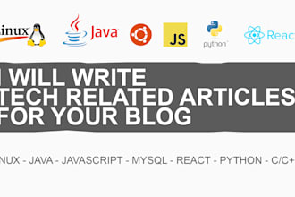 write technical content for you
