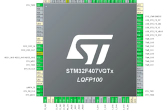 develop stm32, esp32, freescale embedded system projects