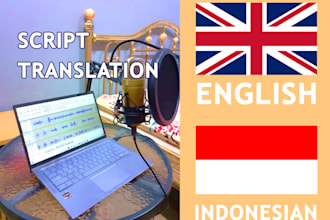 translate your script from english to indonesian