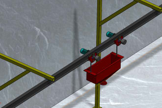 design overhead cranes as per iso standard ready for manufacturing