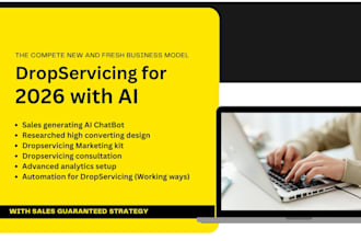 build a highly profitable dropservicing or dropservice website as business model