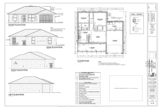 draw architectural house plan using cad for city submission