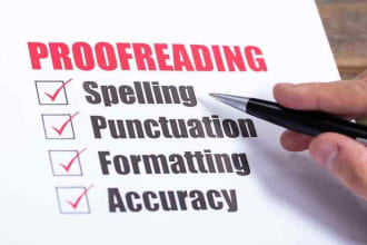 do proofreading and editing in english and armenian