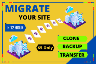 migrate, backup, move or clone wordpress website
