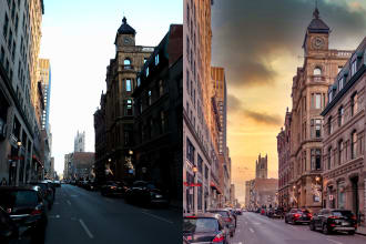 edit architectural, interior, and landscape photography professionally